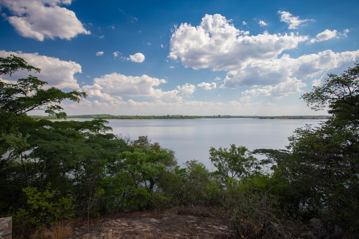A lake surrounded by trees in Banket, Zimbabwe